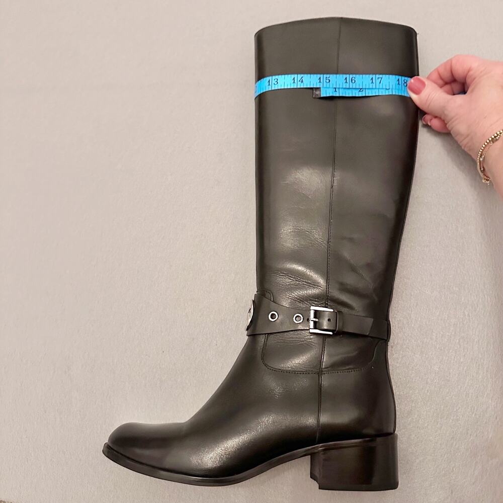 MICHAEL Michael Kors Women’s Heather Leather Almond Toe Tall Riding Boots Size 6 - Picture 15 of 16